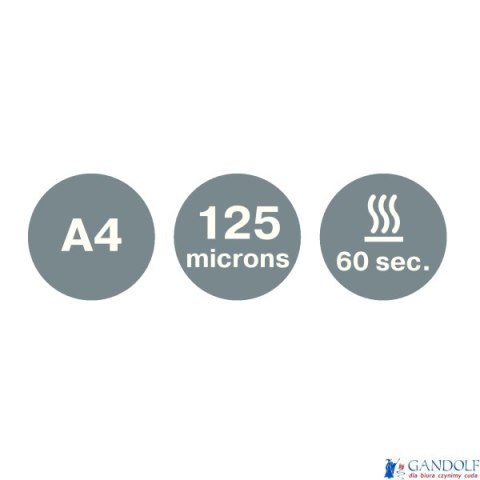 Laminator iLam OFFICE A4 230V srebrny 72510084 LEITZ Laminator iLam OFFICE A4 230V srebrny 72510084 LEITZ