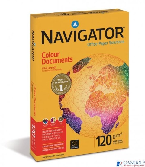 Papier xero A4 120g NAVIGATOR Colour Documents