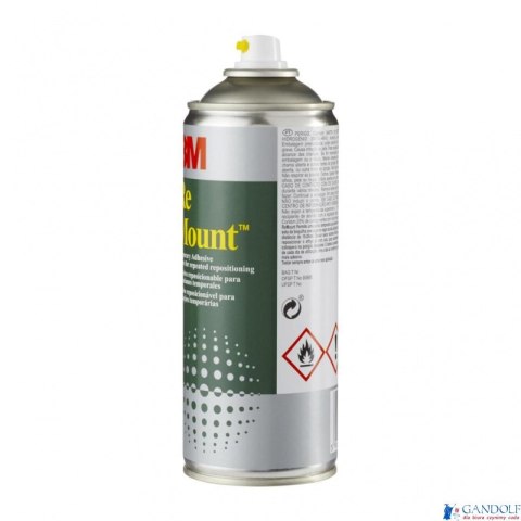 Klej w sprayu 3M Remount (UK9473), do repozycjonowania, 400ml Klej w sprayu 3M Remount (UK9473), do repozycjonowania, 400ml