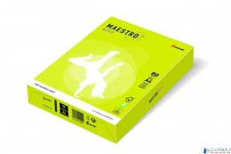 Papier xero MAESTRO COLOR A4 80g NEOGB neonowy odcień żółty