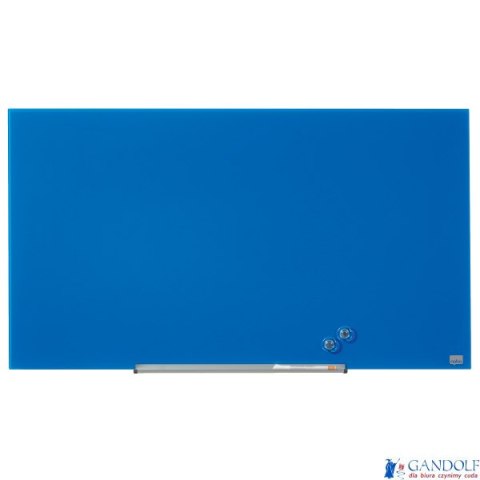 Szklana tablica Nobo Impression Pro 1000x560mm, niebieska Szklana tablica Nobo Impression Pro 1000x560mm, niebieska