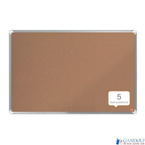 Tablica ogłoszeniowa korkowa Nobo Premium Plus 900x600mm 1915180