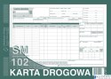 801-1 Karta drogowa SM/102 (samochód ciężarowy) A4 offset MICHALCZYK