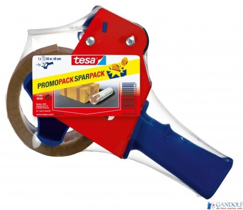 Dyspenser do taśm pakowych TESApack STANDARD + taśma 57395-00000-00 TS Dyspenser do taśm pakowych TESApack STANDARD + taśma 57395-00000-00 TS