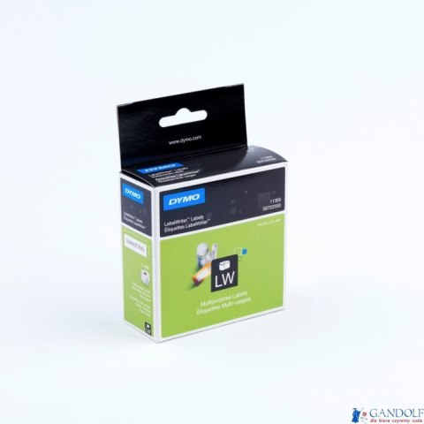 Etykiety DYMO różnego przeznaczenia - 19 x 51 mm, biały S0722550 Etykiety DYMO różnego przeznaczenia - 19 x 51 mm, biały S0722550