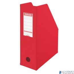 Pojemnik składany A4 100mm czerwony ESSELTE PVC 56073