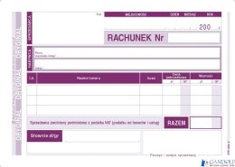 234-5 Rachunek MICHALCZYK&PROKOP A6 80 kartek poziom(o+k)