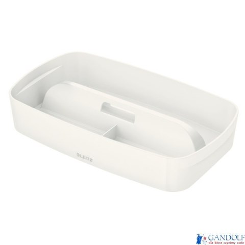 Organizer MyBOX mały z uchwytem biały LEITZ 53230001 Organizer MyBOX mały z uchwytem biały LEITZ 53230001