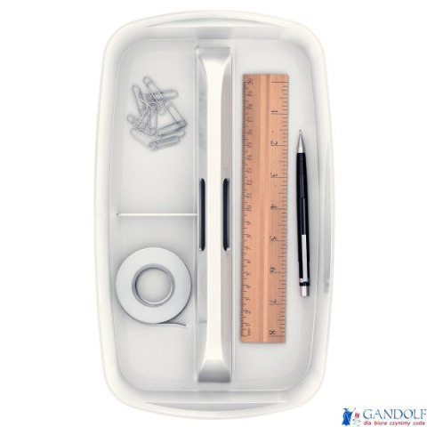 Organizer MyBOX mały z uchwytem biały LEITZ 53230001 Organizer MyBOX mały z uchwytem biały LEITZ 53230001