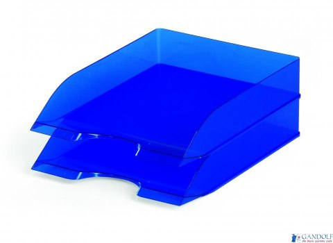 Półka na dokumenty DURABLE BASIC A4 niebieska przezroczysta 1701673540 Półka na dokumenty DURABLE BASIC A4 niebieska przezroczysta 1701673540