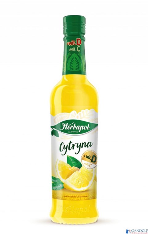 Syrop HERBAPOL Owocowa Spiżarnia Cytryna 420ml