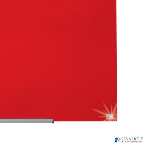 Szklana tablica Nobo Impression Pro 1000x560mm, czerwona Szklana tablica Nobo Impression Pro 1000x560mm, czerwona