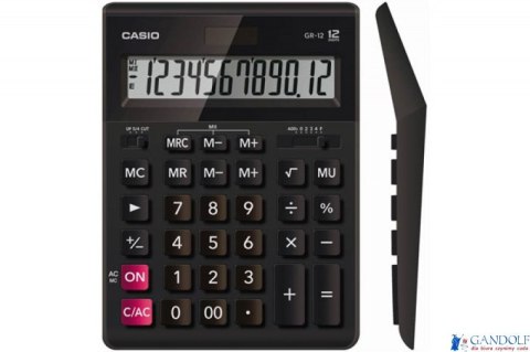 Kalkulator CASIO GR12 12 pozycyjny Kalkulator CASIO GR12 12 pozycyjny