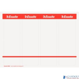 Etykiety do segregatorów 59x192mm(10x4) białe samop. ESSELTE 20822