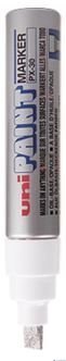 Marker olejowy UNI PX-30 srebrny UNPX30/6SR Marker olejowy UNI PX-30 srebrny UNPX30/6SR