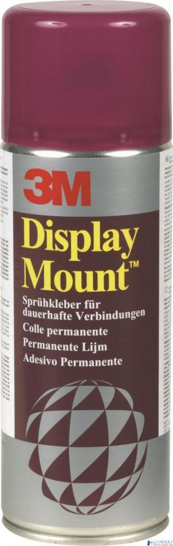 Klej w sprayu 3M Displaymount (UK7806/11), permanentny, 400ml Klej w sprayu 3M Displaymount (UK7806/11), permanentny, 400ml