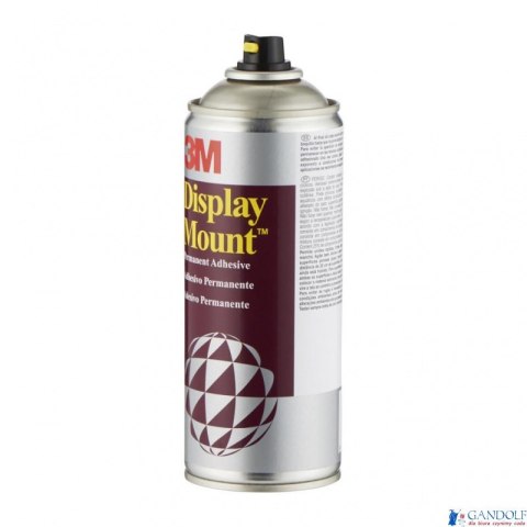 Klej w sprayu 3M Displaymount (UK7806/11), permanentny, 400ml Klej w sprayu 3M Displaymount (UK7806/11), permanentny, 400ml