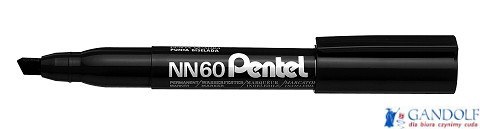 Marker permanentny NN60 czarny ścięta końcówka PENTEL Marker permanentny NN60 czarny ścięta końcówka PENTEL