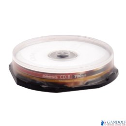 Płyta OMEGA CD-R 700MB 52X CAKE (10) OM10 a _a