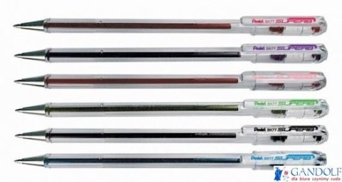 Długopis 0,7mm SUPERB zielony BK77-D PENTEL Długopis 0,7mm SUPERB zielony BK77-D PENTEL