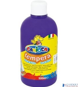 Farba tempera 500 ml, fioletowa CARIOCA 170-2276 Farba tempera 500 ml, fioletowa CARIOCA 170-2276