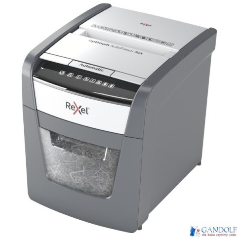 Niszczarka Rexel Optimum AutoFeed+ 50X 2020050XEU Niszczarka Rexel Optimum AutoFeed+ 50X 2020050XEU