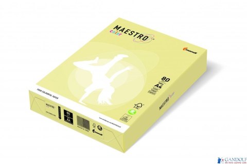 Papier xero MAESTRO COLOR A4 80g YE23 żółty/beż piaskowy