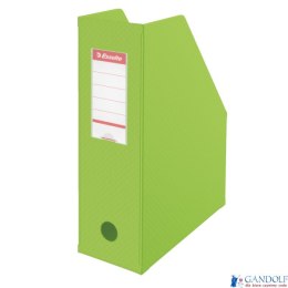 Pojemnik składany A4 100mm zielony ESSELTE PVC 56076