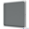 Gablota filcowa wewnętrzna Nobo Premium Plus 6xA4, szara 1915328