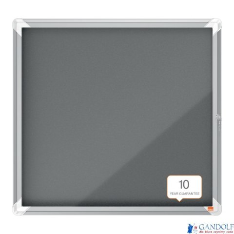 Gablota filcowa wewnętrzna Nobo Premium Plus 6xA4, szara 1915328