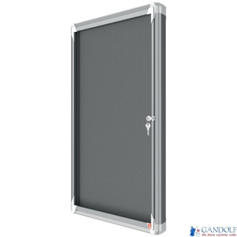 Gablota filcowa wewnętrzna Nobo Premium Plus 6xA4, szara 1915328