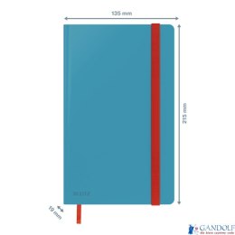 Notatnik Leitz Cosy, A5, kratka, niebieski 44540061