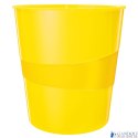 Kosz na śmieci 15L Leitz WOW, żółty 52781016