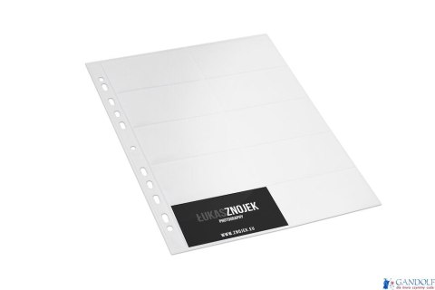 Koszulki na 20 wizytówek A4 PP 100mic(10szt) BANTEX 100080937 Koszulki na 20 wizytówek A4 PP 100mic(10szt) BANTEX 100080937