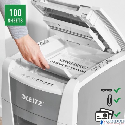 Niszczarka Leitz IQ AutoFeed 100, P5 80120000