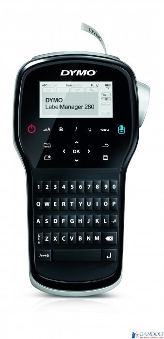 Drukarka przenośna etykiet DYMO LabelManager 280, klawiatura QWERTY S0968920 Drukarka przenośna etykiet DYMO LabelManager 280, klawiatura QWERTY S0968920