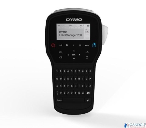 Drukarka przenośna etykiet DYMO LabelManager 280, klawiatura QWERTY S0968920 Drukarka przenośna etykiet DYMO LabelManager 280, klawiatura QWERTY S0968920