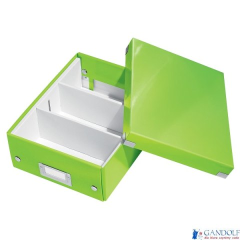 Pudło z przegródkami Leitz C&S, małe, zielone 60570054 -