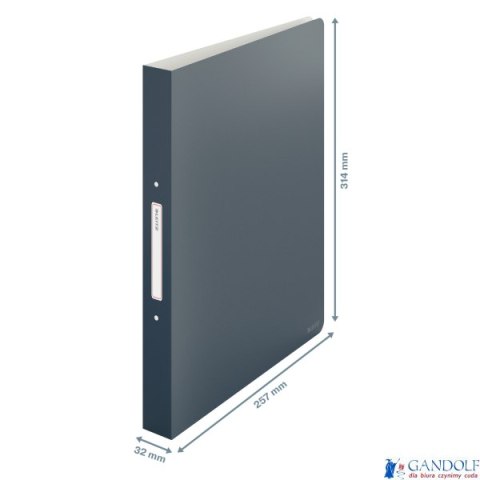 Segregator 2ringowy Leitz Cosy, szer. 32 mm, szary 42380089 Segregator 2ringowy Leitz Cosy, szer. 32 mm, szary 42380089