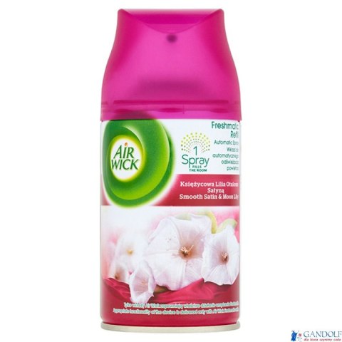 AIR WICK wkład do odświeżacza 250ml Freshmatic Księżycowa Lilia *7219 AIR WICK wkład do odświeżacza 250ml Freshmatic Księżycowa Lilia *7219