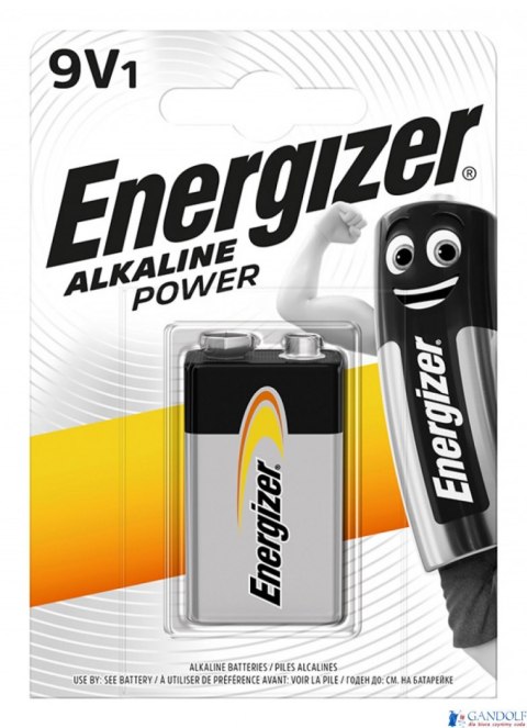 Bateria alkaliczna ENERGIZER INTELLIGENT 6LR61/E 9V Bateria alkaliczna ENERGIZER INTELLIGENT 6LR61/E 9V