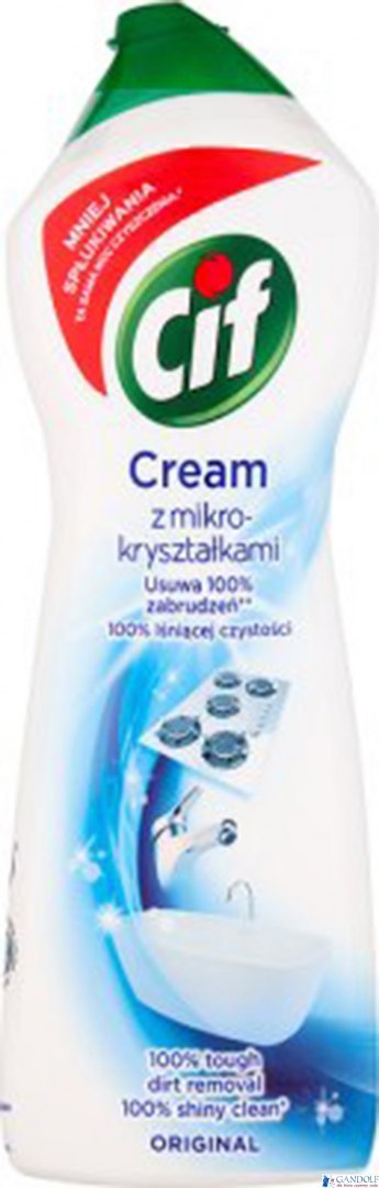 CIF Mleczko czyszczące 780ml Regular mikrokryształkami 809903