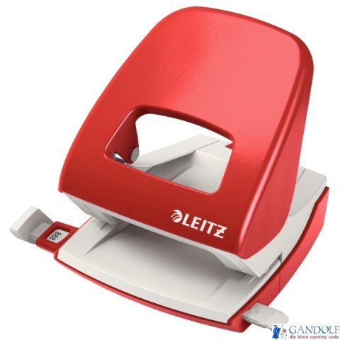 Dziurkacz 5008 LEITZ czerwony 30 kartek duży metalowy 50080025 Dziurkacz 5008 LEITZ czerwony 30 kartek duży metalowy 50080025
