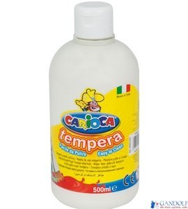 Farba tempera 500 ml, biała CARIOCA 170-2353/170-2648 Farba tempera 500 ml, biała CARIOCA 170-2353/170-2648