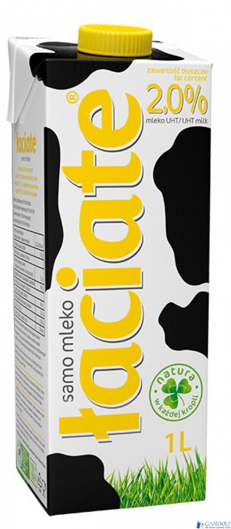 Mleko ŁACIATE UHT 2% 1L Mleko ŁACIATE UHT 2% 1L
