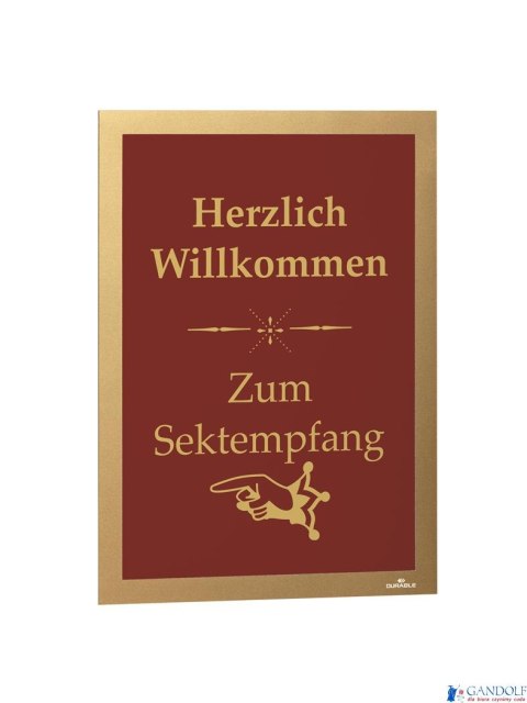 Ramka MAGAFRAME A4 - samoprzylepna magnetyczna złota 4872-30 Ramka MAGAFRAME A4 - samoprzylepna magnetyczna złota 4872-30