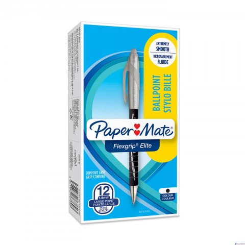 Długopis automatyczny FLEXGRIP ELITE 1.4mm czarny PAPER MATE S0767600 Długopis automatyczny FLEXGRIP ELITE 1.4mm czarny PAPER MATE S0767600