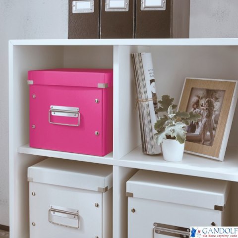 Pudło uniwersalne LEITZ C&S rozmiar M różowe 61090023 (X) Pudło uniwersalne LEITZ C&S rozmiar M różowe 61090023 (X)