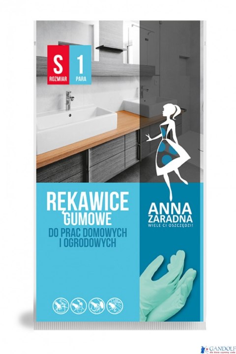 Rękawice gumowe S ANNA ZARADNA R-0745 Rękawice gumowe S ANNA ZARADNA R-0745