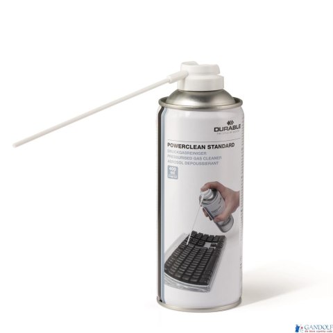 Sprężone powietrze POWERCLEAN standard 400ml DURABLE 5796-19 Sprężone powietrze POWERCLEAN standard 400ml DURABLE 5796-19